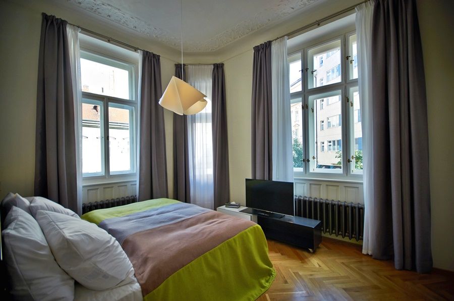 Mooo Downtown Aparthotel Praha Bagian luar foto
