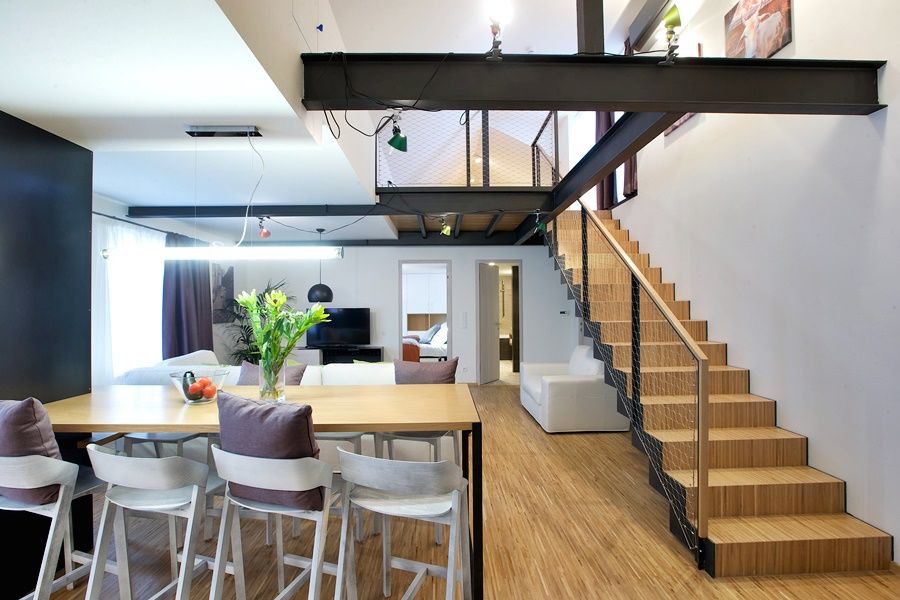 Mooo Downtown Aparthotel Praha Bagian luar foto