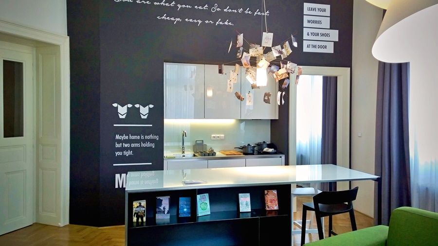 Mooo Downtown Aparthotel Praha Bagian luar foto